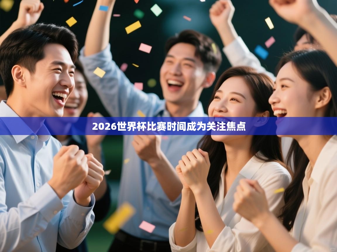 2026世界杯比赛时间成为关注焦点 第2张